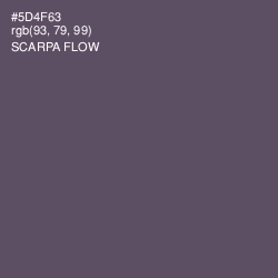#5D4F63 - Scarpa Flow Color Image